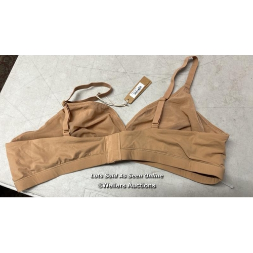8119 - RRP: 32 - SKIMS FITS EVERYBODY TRIANGLE BRA / OCHRE / 3X / NEW / S37