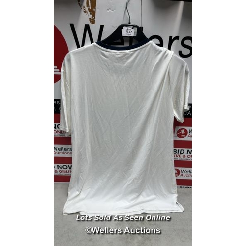 8123 - HOMEBODY KIDS CONTRAST SHORT SLEEVE TOP / 16 YRS / CALICO / NEW WITH TAGS / RRP: 125 - SMALL HOLE WH... 