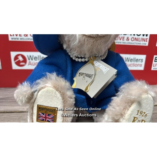8104 - RRP: 350 - MERRY THOUGHT HM QUEEN ELIZABETH II CELEBRATION BEAR 12