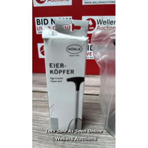 8111 - ROSLE EGG CRACKER / APPEARS NEW - SEE IMAGES / S38