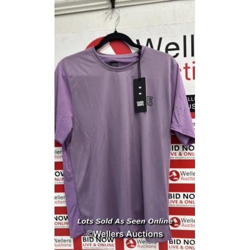 8186 - RRP: 25-OVER OVER TEE SS CN SPORT CLASSIC / S / PURPLE / NEW WITH TAGS - SEE IMAGES / S40