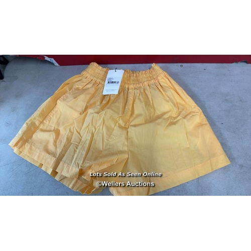 8203 - RRP: 139 - FAITHFULL THE BRAND  ELVA SHORTS / XS / PAPAYA /NEW WITH TAGS / SEE IMAGES / S32