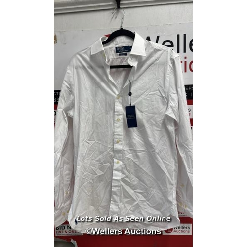 8212 - POLO RALPH LAUREN CUSTOM FIT LONG SLEEVE SHIRT / 15/5 / APPEARS NEW, WITHOUT TAGS / SEE IMAGES / S