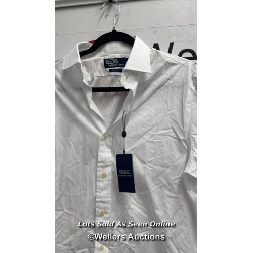 8212 - POLO RALPH LAUREN CUSTOM FIT LONG SLEEVE SHIRT / 15/5 / APPEARS NEW, WITHOUT TAGS / SEE IMAGES / S