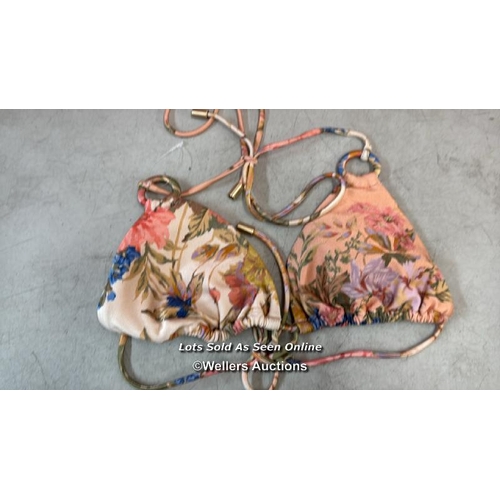 8238 - RRP: 230 - ZIMMERMANN AUGUST SPLICED RING TIE BIKINI / 2 / NEW, WITHOUT TAGS / SEE IMAGES / S27