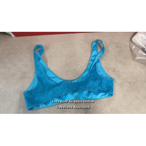8242 - OS�REE LUMIERE SPORTY 90S BIKINI TOP / L / MAY BE PRE-OWNED / WITHOUT TAGS / SEE IMAGES / S27