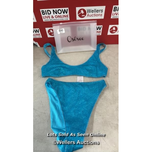 8243 - OS�REE LUMIERE SPORTY 90S BIKINI SET / S / MAY BE PRE-OWNED / WITHOUT TAGS / SEE IMAGES / S27