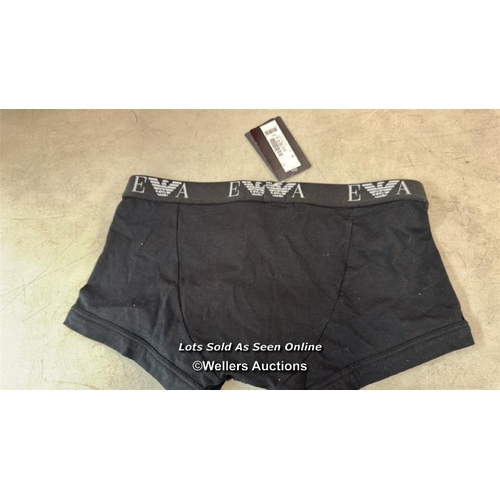 8253 - EMPORIO ARMANI TRUNK MONOGRAM / M / NEW WITH TAG / SEE IMAGES / S28