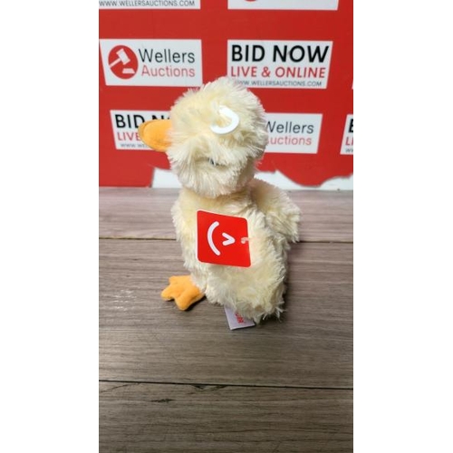 5236 - RRP: 6.99 - AURORA, 40441, MINI FLOPSIES SPRING COLLECTION QUACKER, 6IN, SOFT TOY, YELLOW / SEE IMAG... 