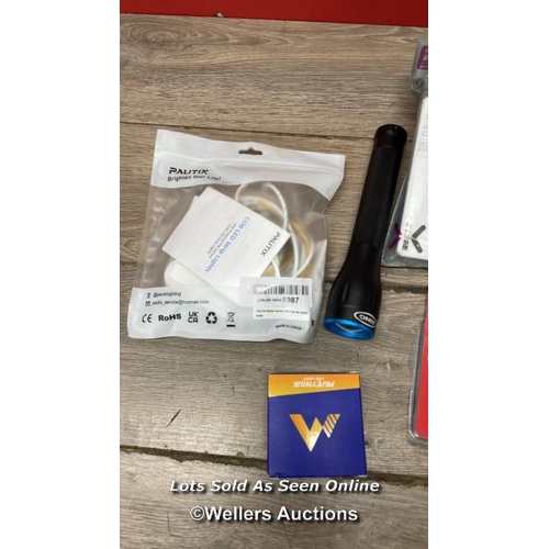 1071 - SELECTION OF MIXED HOME AND AUTO ITEMS WORTH OVER £125.00 -  INCL: RRP: 24.78 - MUEYNIUK H7 HEADLIGH... 