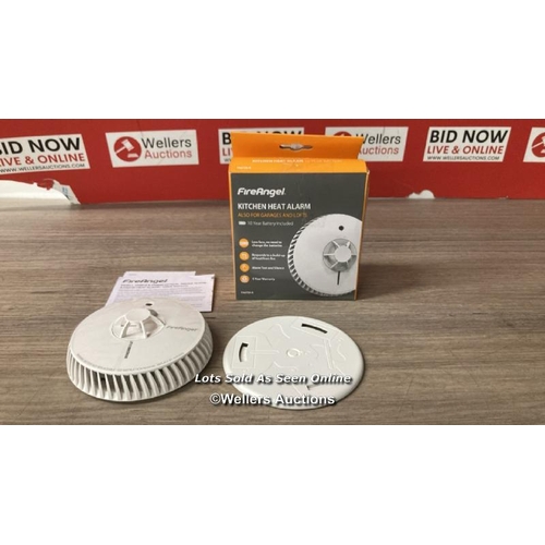 1073 - RRP: 16.91 - FIREANGEL HEAT ALARM WITH 10 YEAR SEALED FOR LIFE BATTERY, FA6720-R (HT-630 REPLACEMENT... 