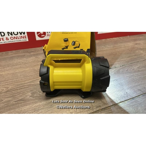 1077 - RRP: 19.99 - AA HEAVY DUTY LED TORCH AA3881 � 180 M BEAM DISTANCE, ADJUSTABLE BASE 6 ANGLES, 120 LUM... 