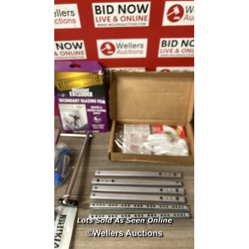 1114 - SELECTION OF HOME ITEMS WORTH APPROX £75.00 INCL: RRP: 8.99 - COMMAND MEDIUM DESIGNER HOOKS, WHITE -... 