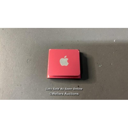 9601 - APPLE IPOD SHUFFLE 4TH GEN/MODEL:  A1373/ 2GB/ PINK