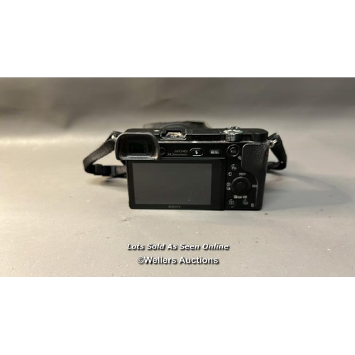 9614 - CAMERA SONY/ MODEL: CX 6000/ SN: 3918809