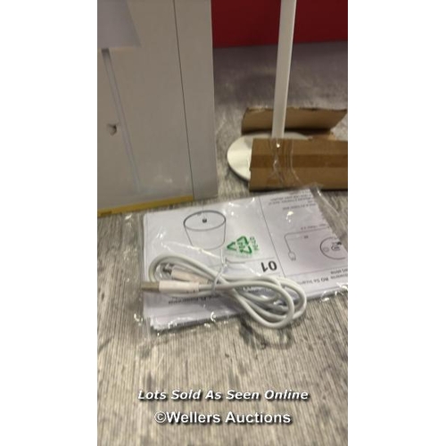 1004 - GOODHOME QUELEA RECHARGABLE TABLE LAMP / VIEW, BID AND BUY IN THE ROOM, THEN TAKE AWAY THE SAME DAY ... 