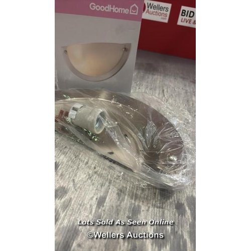 1009 - GOODHOME MOGAOT WALL LAMP  / VIEW, BID AND BUY IN THE ROOM, THEN TAKE AWAY THE SAME DAY / VIEWING FR... 