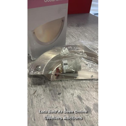 1009 - GOODHOME MOGAOT WALL LAMP  / VIEW, BID AND BUY IN THE ROOM, THEN TAKE AWAY THE SAME DAY / VIEWING FR... 