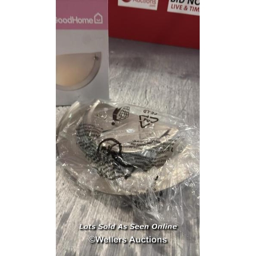 1009 - GOODHOME MOGAOT WALL LAMP  / VIEW, BID AND BUY IN THE ROOM, THEN TAKE AWAY THE SAME DAY / VIEWING FR... 