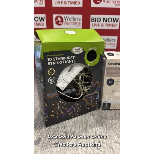 1018 - 3X ASSORTED OUTDOOR LIGHTS / VIEW, BID AND BUY IN THE ROOM, THEN TAKE AWAY THE SAME DAY / VIEWING FR... 