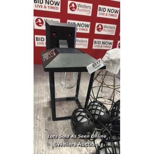 1019 - 4X ASSORTED OUTDOOR LIGHTS / VIEW, BID AND BUY IN THE ROOM, THEN TAKE AWAY THE SAME DAY / VIEWING FR... 