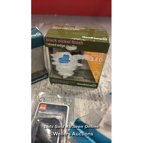 1020 - 4X ASSORTED LIGHT SWITCHES  / VIEW, BID AND BUY IN THE ROOM, THEN TAKE AWAY THE SAME DAY / VIEWING F... 