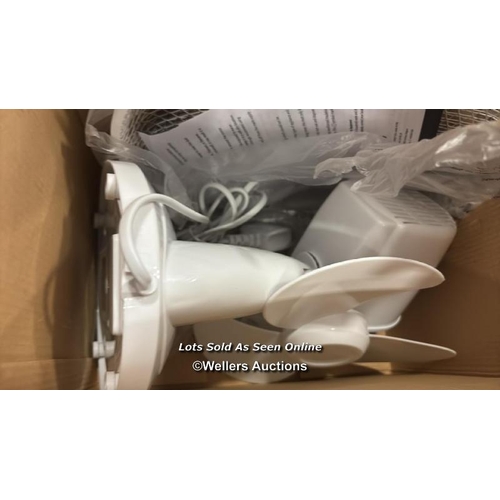 1024 - BENROSS PORTABLE COOL AIR DESK FAN / VIEW, BID AND BUY IN THE ROOM, THEN TAKE AWAY THE SAME DAY / VI... 