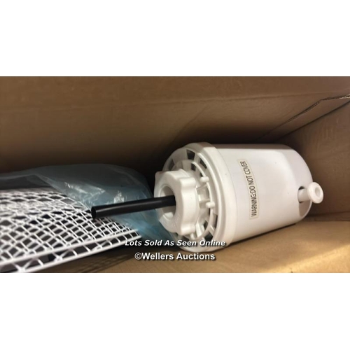 1029 - WHITE STAND FAN 16INCH 3 SPEED / VIEW, BID AND BUY IN THE ROOM, THEN TAKE AWAY THE SAME DAY / VIEWIN... 