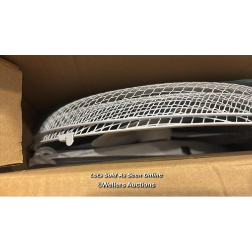1029 - WHITE STAND FAN 16INCH 3 SPEED / VIEW, BID AND BUY IN THE ROOM, THEN TAKE AWAY THE SAME DAY / VIEWIN... 