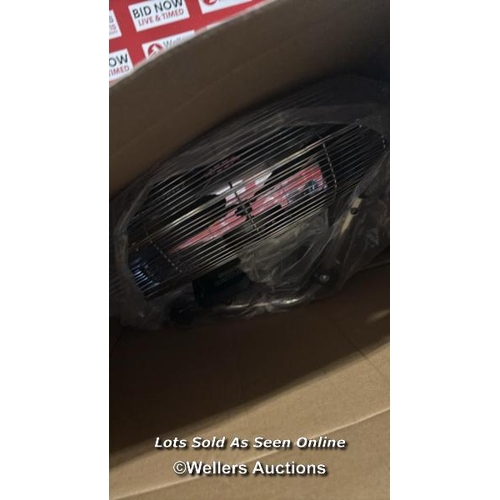 1032 - 18 INCH 45CM AIR CIRCULATOR 110W / VIEW, BID AND BUY IN THE ROOM, THEN TAKE AWAY THE SAME DAY / VIEW... 