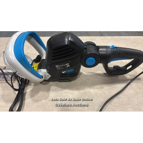 1058 - MAC ALLISTER 710W 60CM HEDGE TRIMMER / WITH BATTERY AND CHARGER / CUT WIRE / VIEW, BID AND BUY IN TH... 
