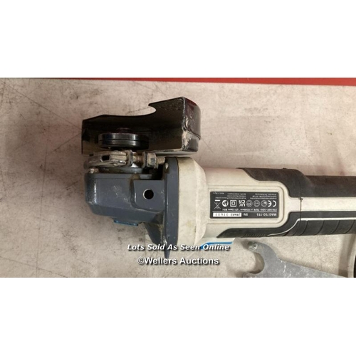 1084 - MAC ALLISTER 115M 750W ANGLE GRINDER / VIEW, BID AND BUY IN THE ROOM, THEN TAKE AWAY THE SAME DAY / ... 