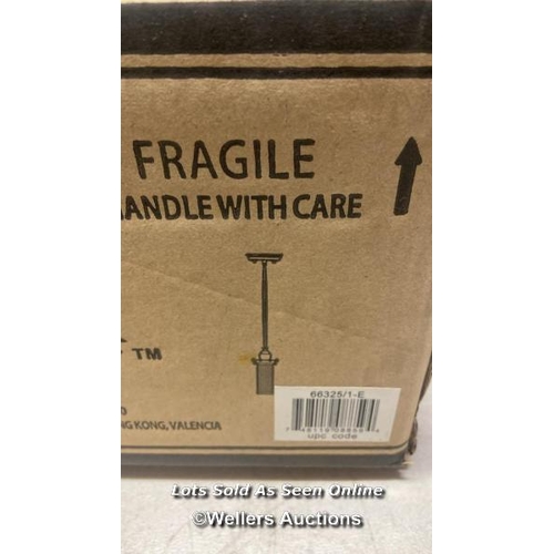 13 - RRP: 92.99 - BOROUGH WHARF KARLA 1-LIGHT CYLINDER PENDANT / BRAND NEW & SEALED - SEE ALL IMAGES / VI... 