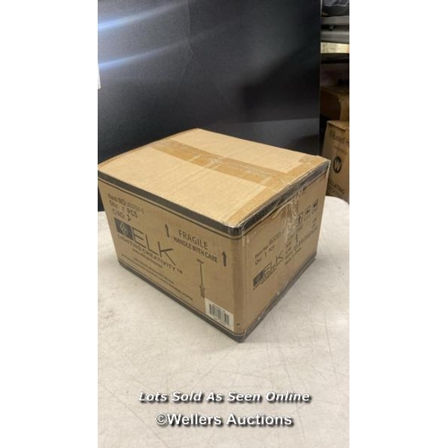 13 - RRP: 92.99 - BOROUGH WHARF KARLA 1-LIGHT CYLINDER PENDANT / BRAND NEW & SEALED - SEE ALL IMAGES / VI... 