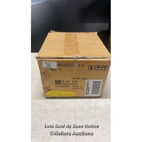 19 - RRP: 67.99 - WROUGHT STUDIO PETTEY 1-LIGHT SINGLE BULB PENDANT / BRAND NEW & SEALED - SEE ALL IMAGES... 