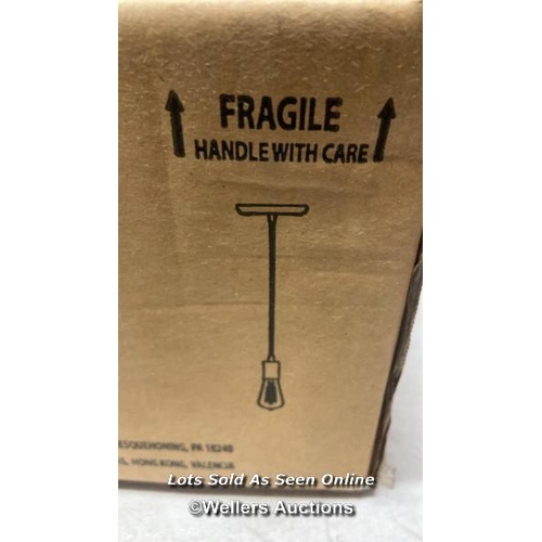 19 - RRP: 67.99 - WROUGHT STUDIO PETTEY 1-LIGHT SINGLE BULB PENDANT / BRAND NEW & SEALED - SEE ALL IMAGES... 