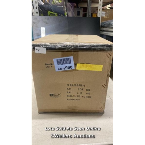 5 - RRP: 74.99 - LATITUDE RUN 1-LIGHT SINGLE GEOMETRIC PENDANT / BRAND NEW & SEALED - SEE ALL IMAGES / V... 