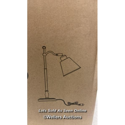 54 - RRP: 86.99 - MARLOW HOME CO. WAUTOMA 19CM DESK LAMP / BRAND NEW & SEALED - SEE ALL IMAGES / VIEW, BI... 
