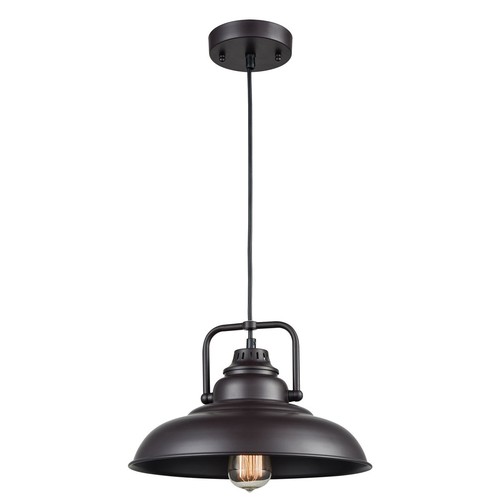 48 - RRP: 64.99 - GRACIE OAKS JAMIYA 1-LIGHT DOME PENDANT / BRAND NEW & SEALED - SEE ALL IMAGES / VIEW, B... 