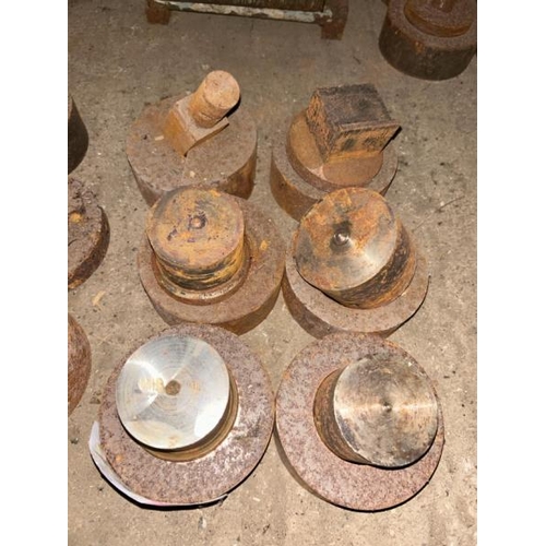 107 - X6 ASSORTED PRESS PUNCHES