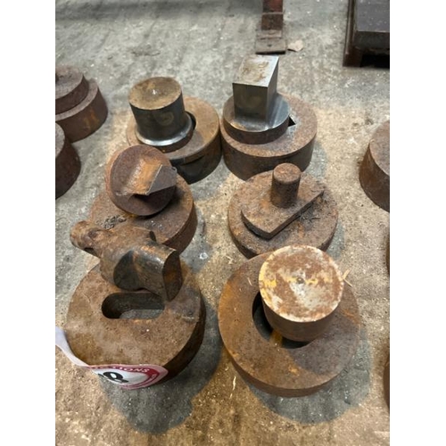 108 - X6 ASSORTED PRESS PUNCHES