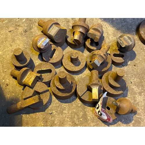 110 - X14 ASSORTED PRESS PUNCHES