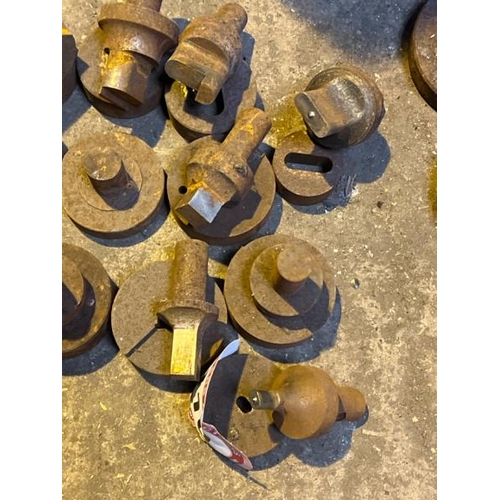 110 - X14 ASSORTED PRESS PUNCHES