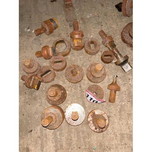 110 - X14 ASSORTED PRESS PUNCHES