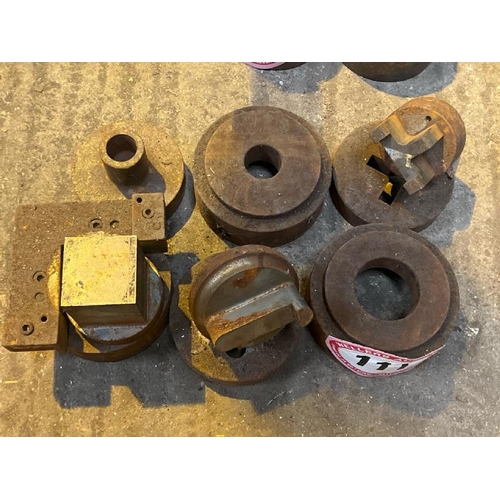 111 - X6 ASSORTED PRESS PUNCHES