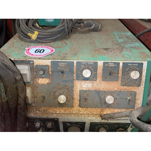 60 - L-TEC TIG  WELDER WITH FOOT PEDAL