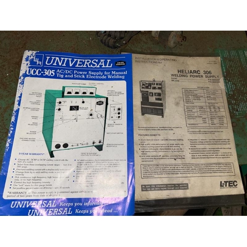 60 - L-TEC TIG  WELDER WITH FOOT PEDAL
