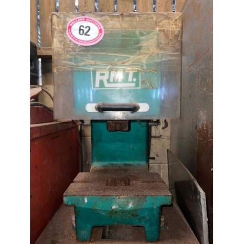 62 - RMT PNEUMATIC  PRESS
