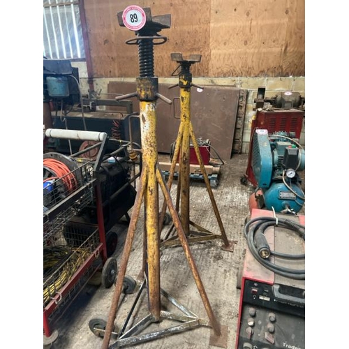 89 - PAIR OF SOMERS SWL 7.5T JACKS