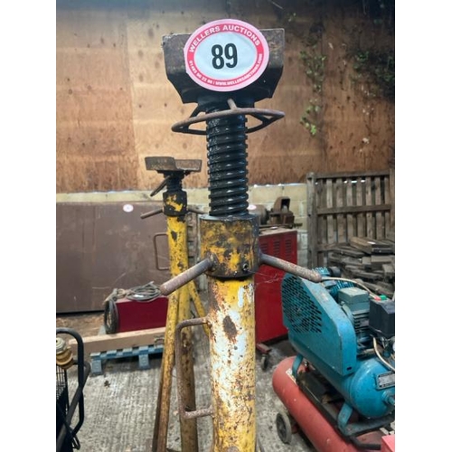 89 - PAIR OF SOMERS SWL 7.5T JACKS